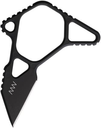ANVM06003 Acta Non Verba M06 MIM Black Fixed Blade Knife
